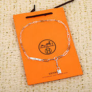 Kelly Chaine Lariat Necklace Small Model Silver 44cm - 1