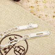 Kelly Chaine Lariat Necklace Small Model Silver 44cm - 2