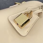 Celine Teen Honorine Bag In Shiny Calfskin Cream - 22.5x17x10cm - 2