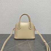 Celine Teen Honorine Bag In Shiny Calfskin Cream - 22.5x17x10cm - 6