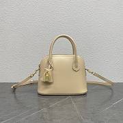 Celine Teen Honorine Bag In Shiny Calfskin Cream - 22.5x17x10cm - 5