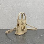 Celine Teen Honorine Bag In Shiny Calfskin Cream - 22.5x17x10cm - 4