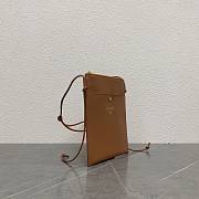 Celine Sharp Pouch In Smooth Lambskin Brown - 19.5x24x1cm - 2
