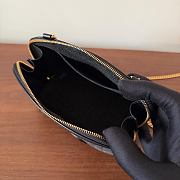 Celine Clutch On Chain Cuir Triomphe In Denim Dark Gray - 16.5x11x8cm - 6