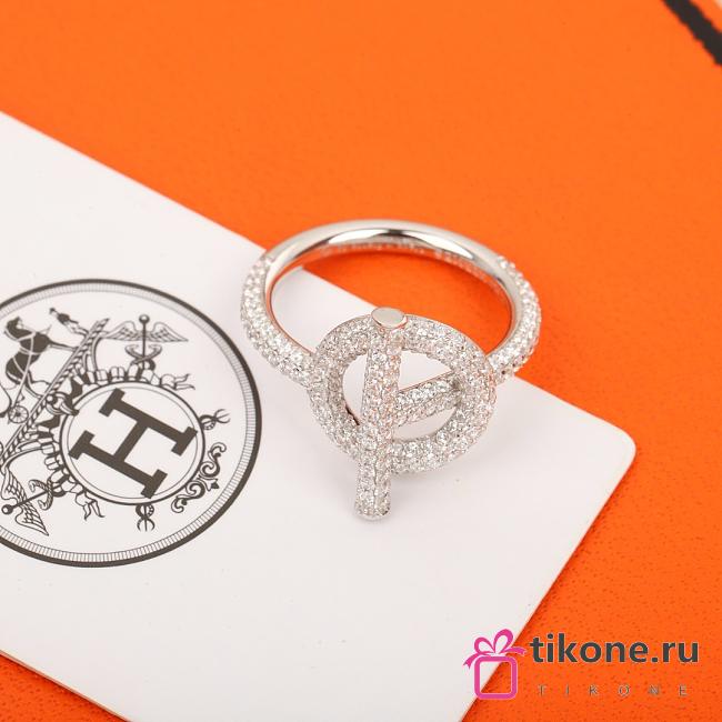 Hermes Finesse Ring Silver - 1