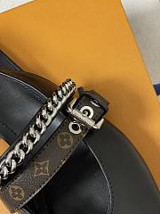 LV Vibe Slingback Flat Ballerina Black 1AHN78  - 6