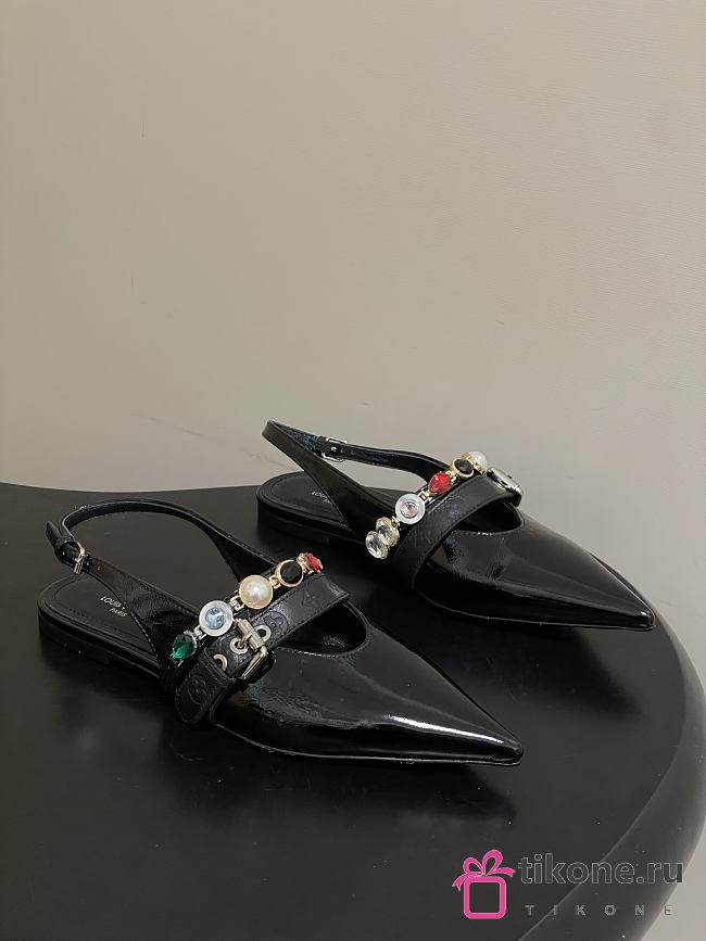 LV Vibe Slingback Flat Ballerina 1AIU07  - 1