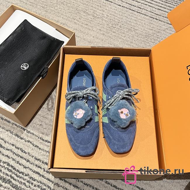 LV Sneakerina Azure Blue 1AIVFK  - 1