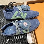 LV Sneakerina Azure Blue 1AIVFK  - 5