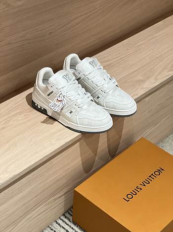LV Trainer Sneaker White 1AJAXI 