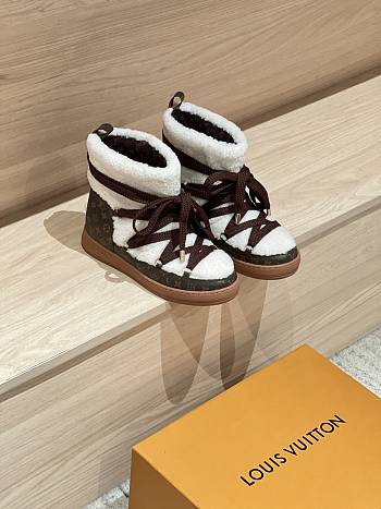 LV Cloud Lace-Up Ankle Boot Sneaker 1AIV37 