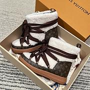 LV Cloud Lace-Up Ankle Boot Sneaker 1AIV37  - 4
