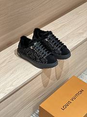 LV Flight Mode Time Out Sneaker Black 1AIDHY  - 1