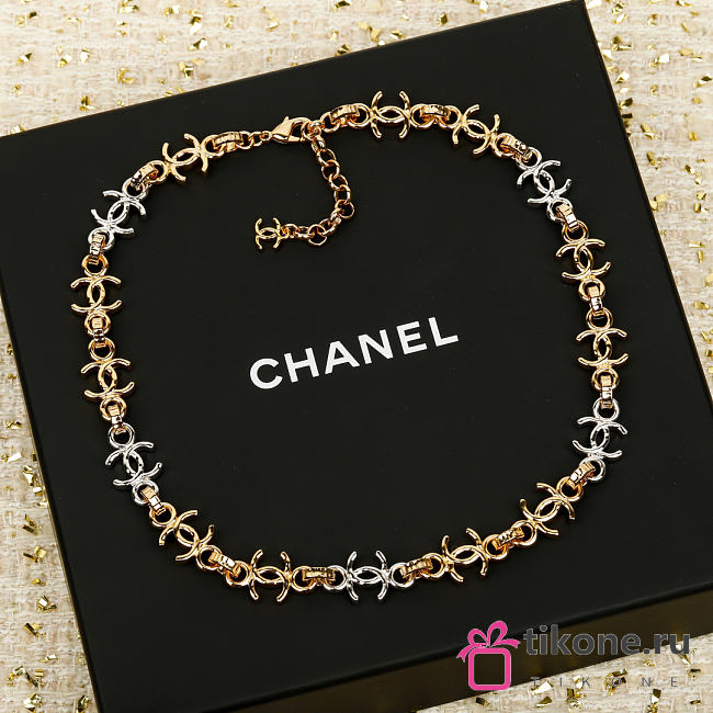 Spring Summer 2026 Chanel Necklace Metal Gold & Silver ABH110 - 1