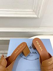 Prada Leather Sandals Brown 1XX781 35mm - 6