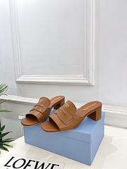 Prada Leather Sandals Brown 1XX781 35mm - 3