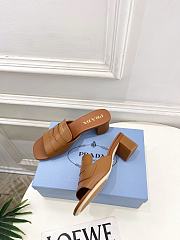 Prada Leather Sandals Brown 1XX781 35mm - 2