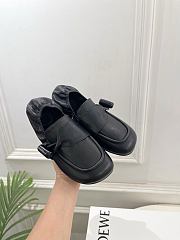 Loewe Toggle Loafer In Shiny Smooth Calfskin Black - 1