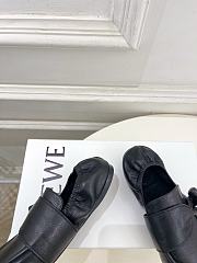 Loewe Toggle Loafer In Shiny Smooth Calfskin Black - 4