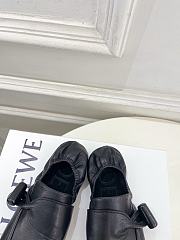 Loewe Toggle Loafer In Shiny Smooth Calfskin Black - 5