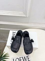 Loewe Toggle Loafer In Shiny Smooth Calfskin Black - 3