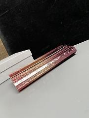 Jimmy Choo Silky Blush Dégradé Glitter Plexi Clutch Bag Silky Blush Mix/ Light Gold - 24x10x5cm - 6