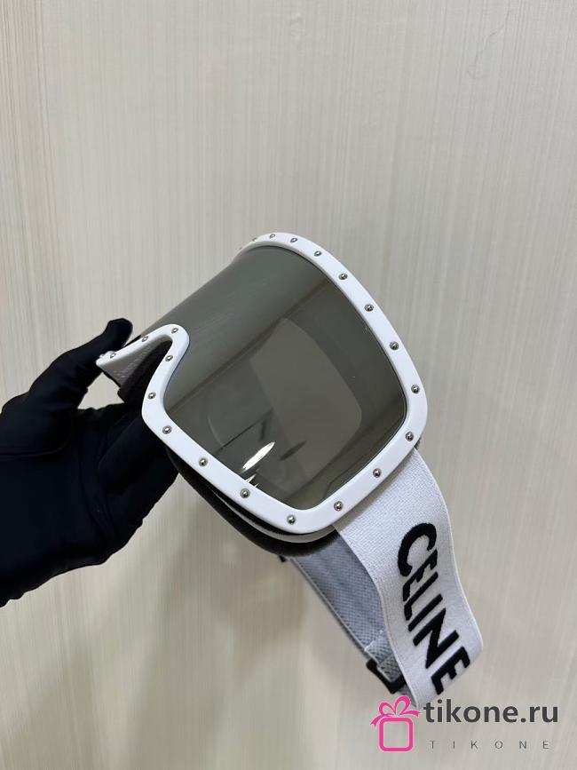 Celine 40196U Eyewear Ski Goggles in White - 1