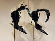 YSL Jamie Pumps in Black 110mm - 1