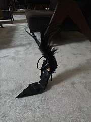 YSL Jamie Pumps in Black 110mm - 5