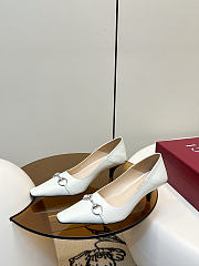 Gucci Women's Vittoria Pump White - 4