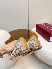 Women's GG Crystal Gucci Horsebit Ballet Flat - 6