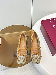 Women's GG Crystal Gucci Horsebit Ballet Flat - 2