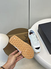 Spring Summer 2026 Chanel Sneakers Fabric & Suede Calfskin White & Black - 5