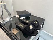Spring Summer 2026 Chanel Mules Cotton Black - 5