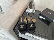 Spring Summer 2026 Chanel Mules Cotton Black - 3