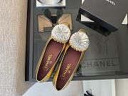 Chanel Camellia Ballet Flats Gold - 2