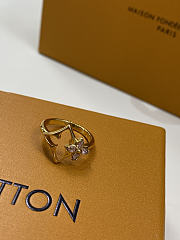 LV Flowergram Strass Ring Gold M1802M  - 3
