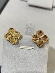 VCA Vintage Alhambra Earrings 18K Yellow Gold VCARP3JL00 - 1