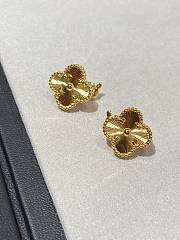 VCA Vintage Alhambra Earrings 18K Yellow Gold VCARP3JL00 - 3