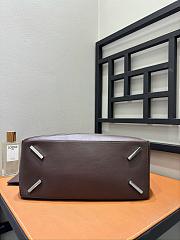 Loewe Large Featherlight Puzzle Bag In Nappa Lambskin Brown - 33x21.5x14.7cm - 3