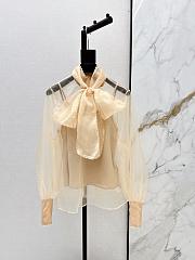 Zimmermann Memento Embroidered Silk Organza Blouse - 1