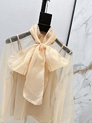 Zimmermann Memento Embroidered Silk Organza Blouse - 6