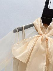 Zimmermann Memento Embroidered Silk Organza Blouse - 5