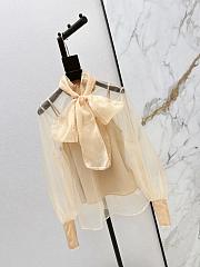 Zimmermann Memento Embroidered Silk Organza Blouse - 3