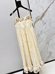 Zimmermann Patience Cami Midi Dress in Cream/Yellow Rose 5103DRS264 - 6