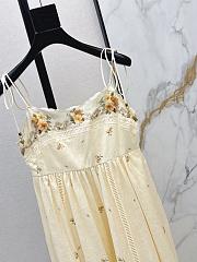 Zimmermann Patience Cami Midi Dress in Cream/Yellow Rose 5103DRS264 - 4