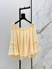 Zimmermann Rebellion Fray Flutter Blouse in Cream 7174TC261 - 1