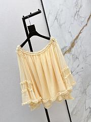 Zimmermann Rebellion Fray Flutter Blouse in Cream 7174TC261 - 2