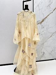 Zimmermann Hypnotic Cascading Gown Cream  - 5