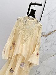 Zimmermann Hypnotic Cascading Gown Cream  - 3